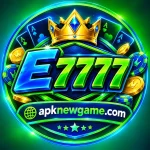 E7777 Game profile page and user account interface