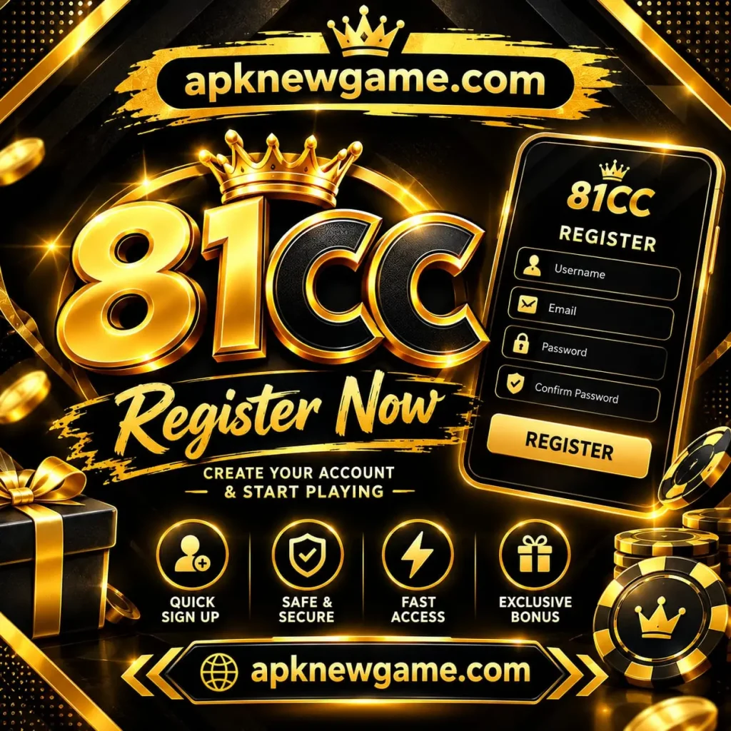 81CC Game registration and sign-up process in Pakistan 2026